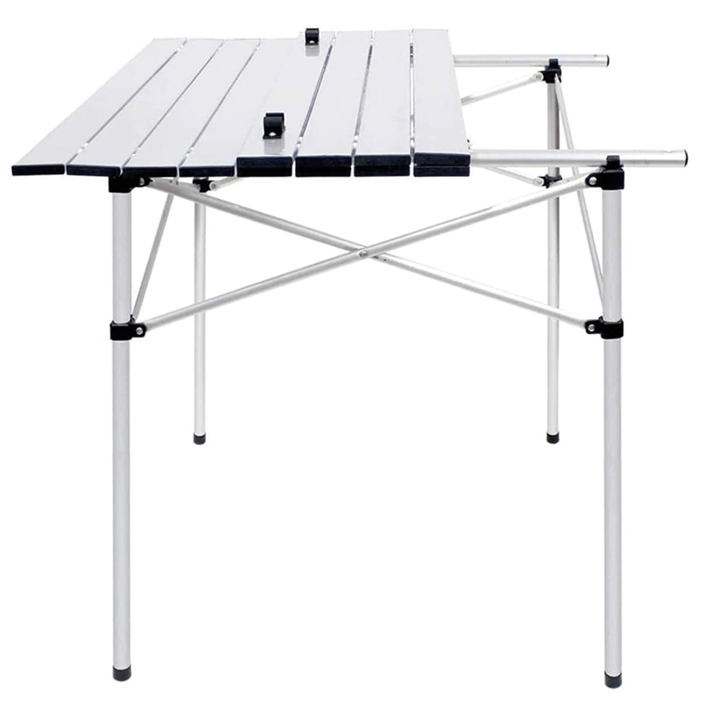 Foldbar campingbord - aluminium